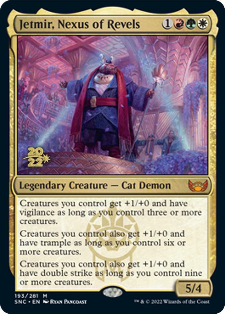 Jetmir, Nexus of Revels [Streets of New Capenna Prerelease Promos]