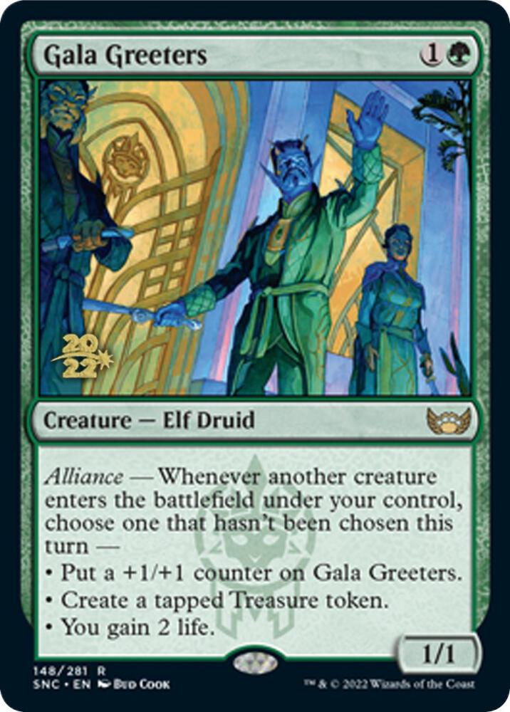 Gala Greeters [Streets of New Capenna Prerelease Promos]