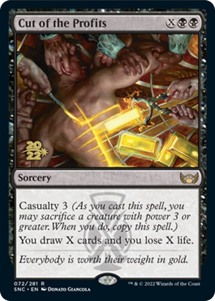Cut of the Profits [Streets of New Capenna Prerelease Promos]