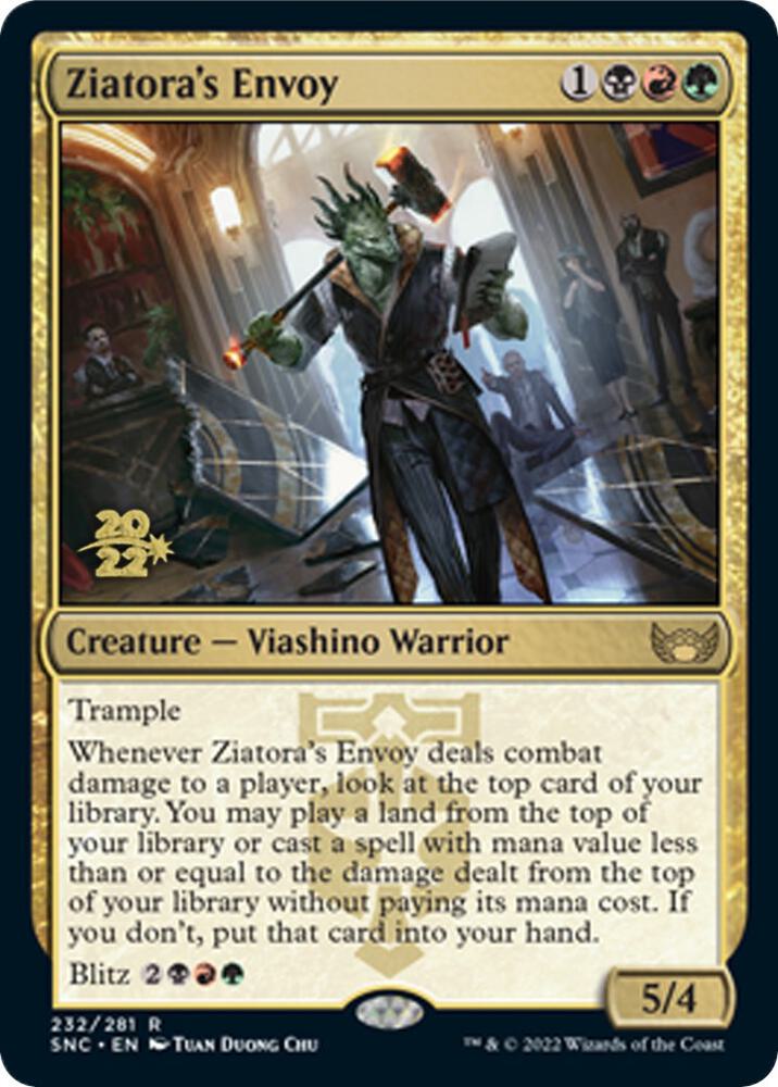 Ziatora's Envoy [Streets of New Capenna Prerelease Promos]