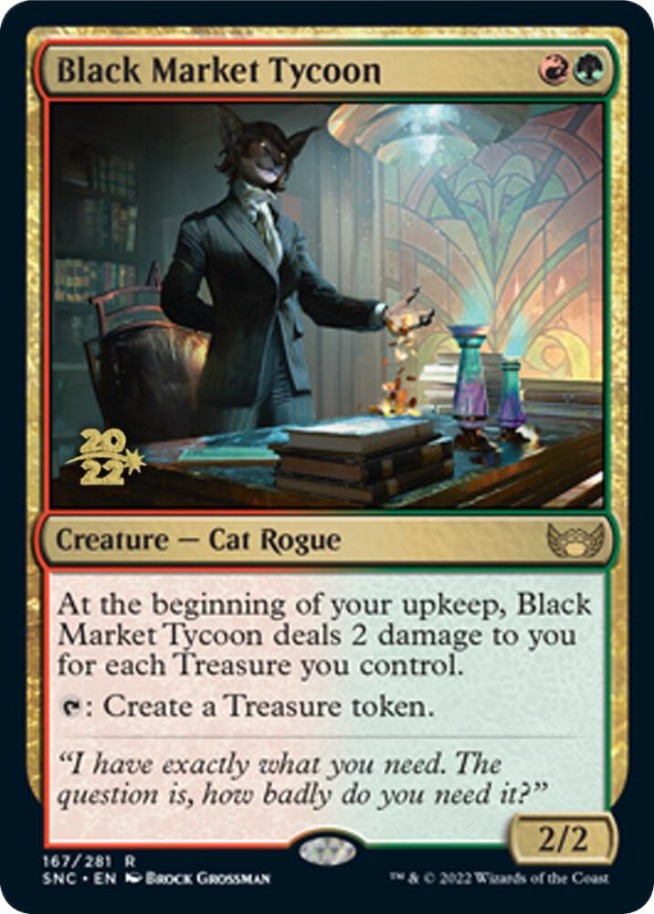 Black Market Tycoon [Streets of New Capenna Prerelease Promos]