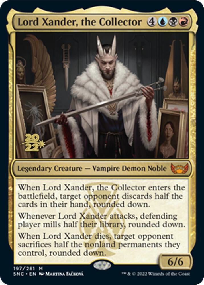 Lord Xander, the Collector [Streets of New Capenna Prerelease Promos]
