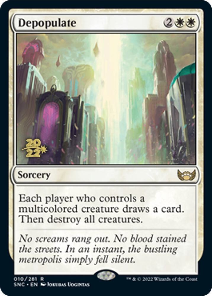 Depopulate [Streets of New Capenna Prerelease Promos]
