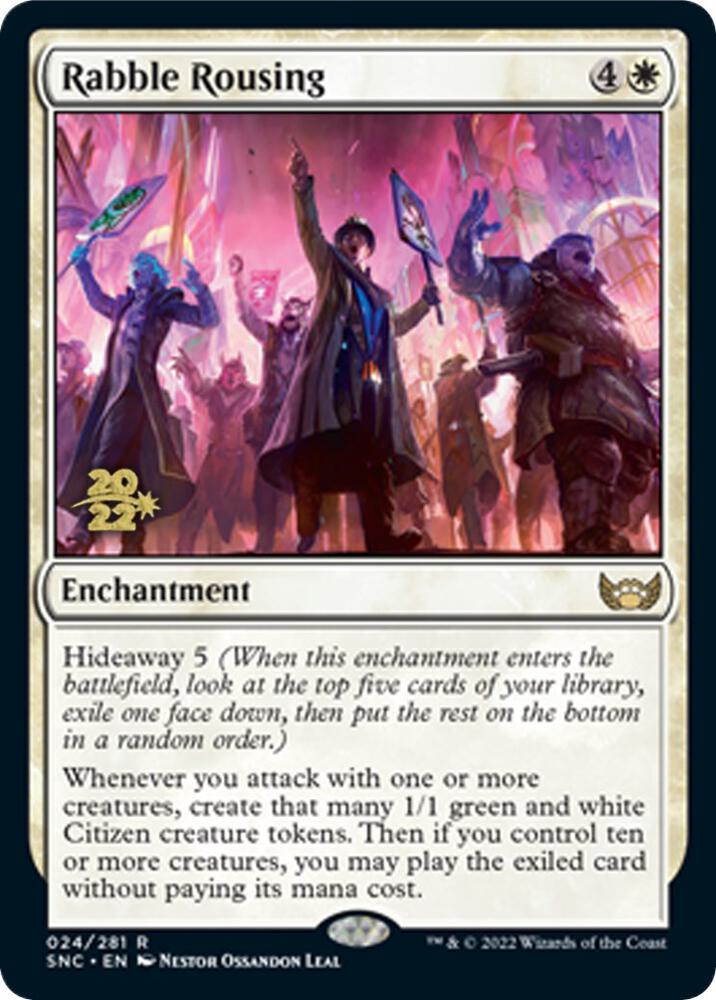 Rabble Rousing [Streets of New Capenna Prerelease Promos]