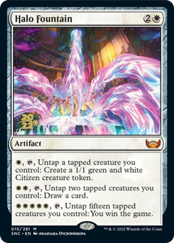 Halo Fountain [Streets of New Capenna Prerelease Promos]