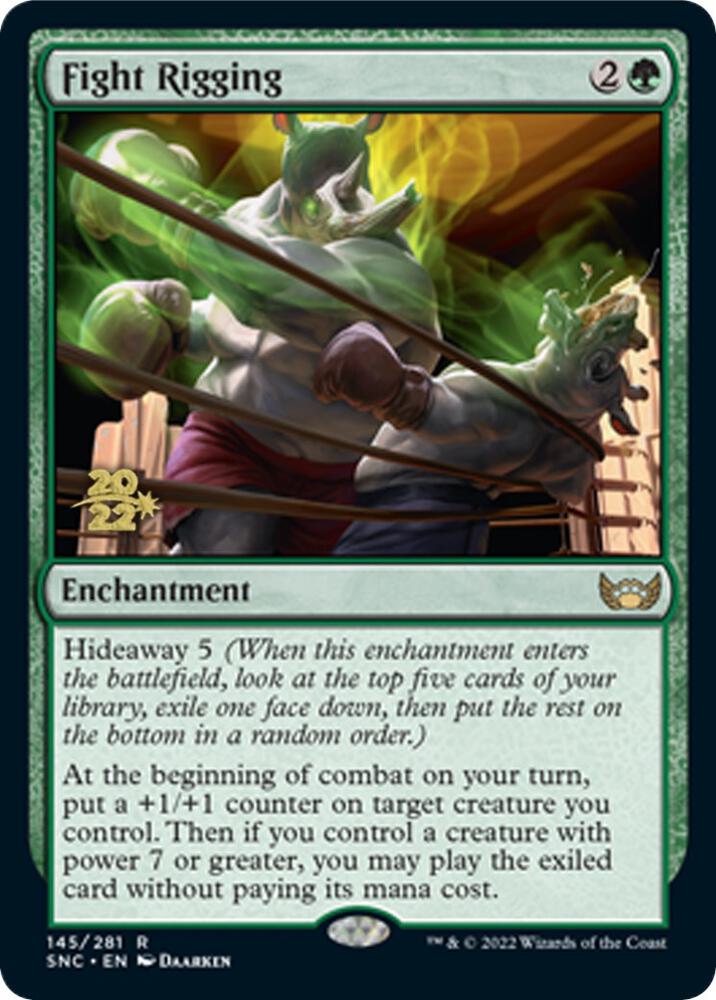 Fight Rigging [Streets of New Capenna Prerelease Promos]