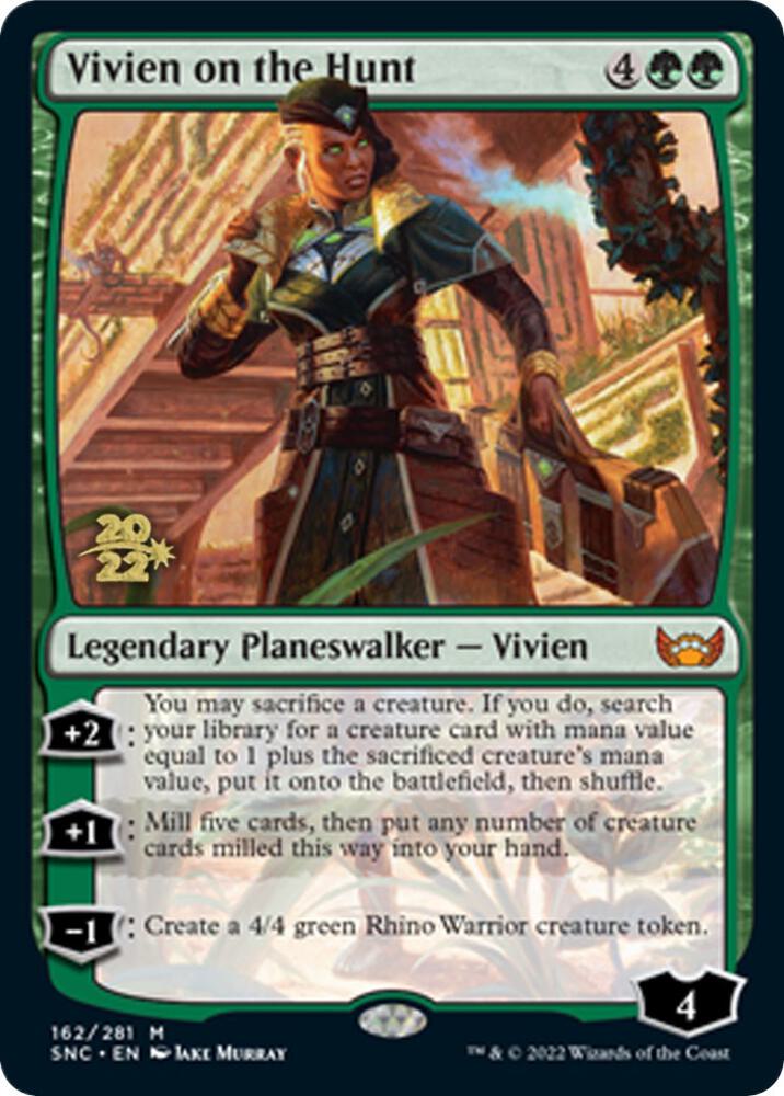 Vivien on the Hunt [Streets of New Capenna Prerelease Promos]