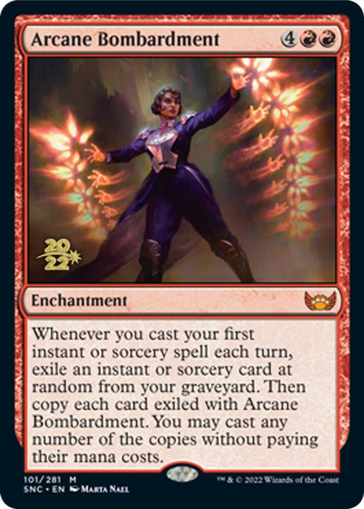 Arcane Bombardment [Streets of New Capenna Prerelease Promos]