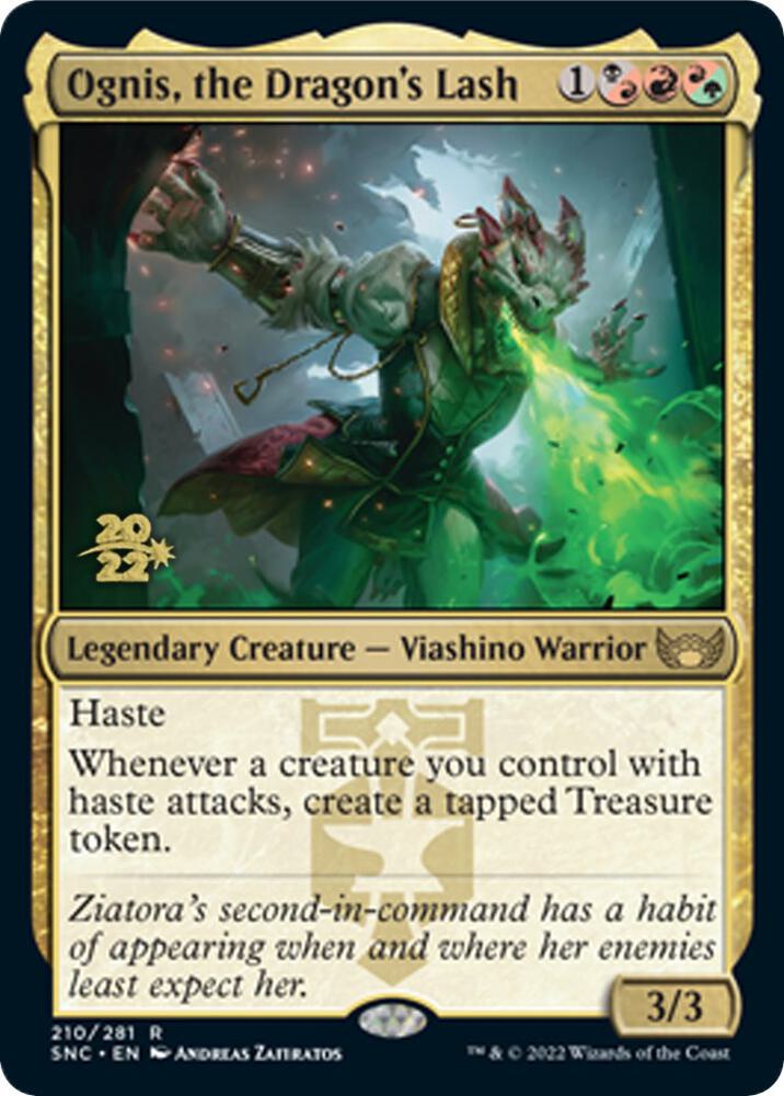 Ognis, the Dragon's Lash [Streets of New Capenna Prerelease Promos]