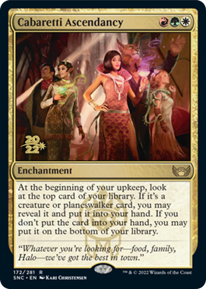 Cabaretti Ascendancy [Streets of New Capenna Prerelease Promos]