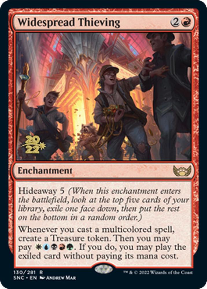 Widespread Thieving [Streets of New Capenna Prerelease Promos]