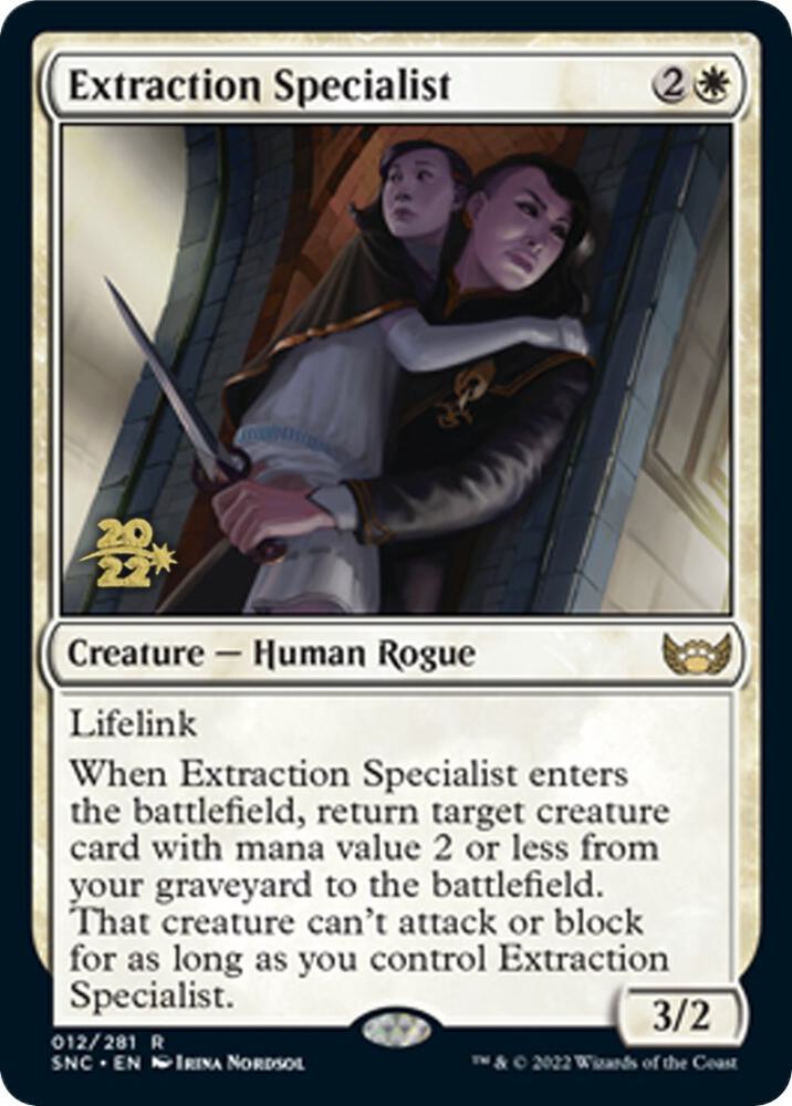 Extraction Specialist [Streets of New Capenna Prerelease Promos]