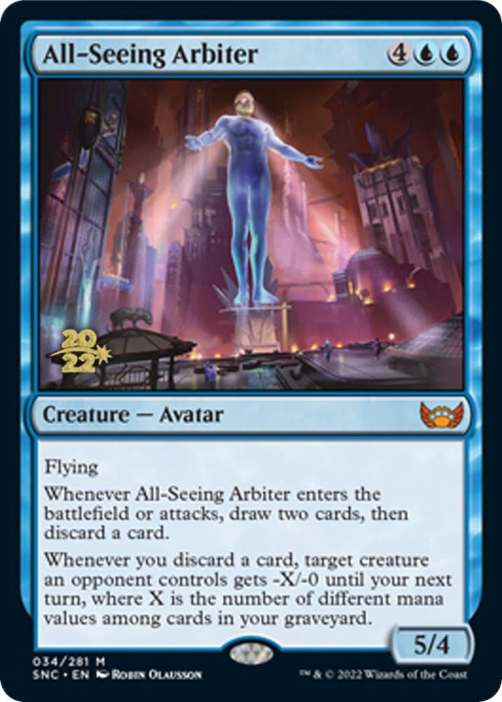 All-Seeing Arbiter [Streets of New Capenna Prerelease Promos]
