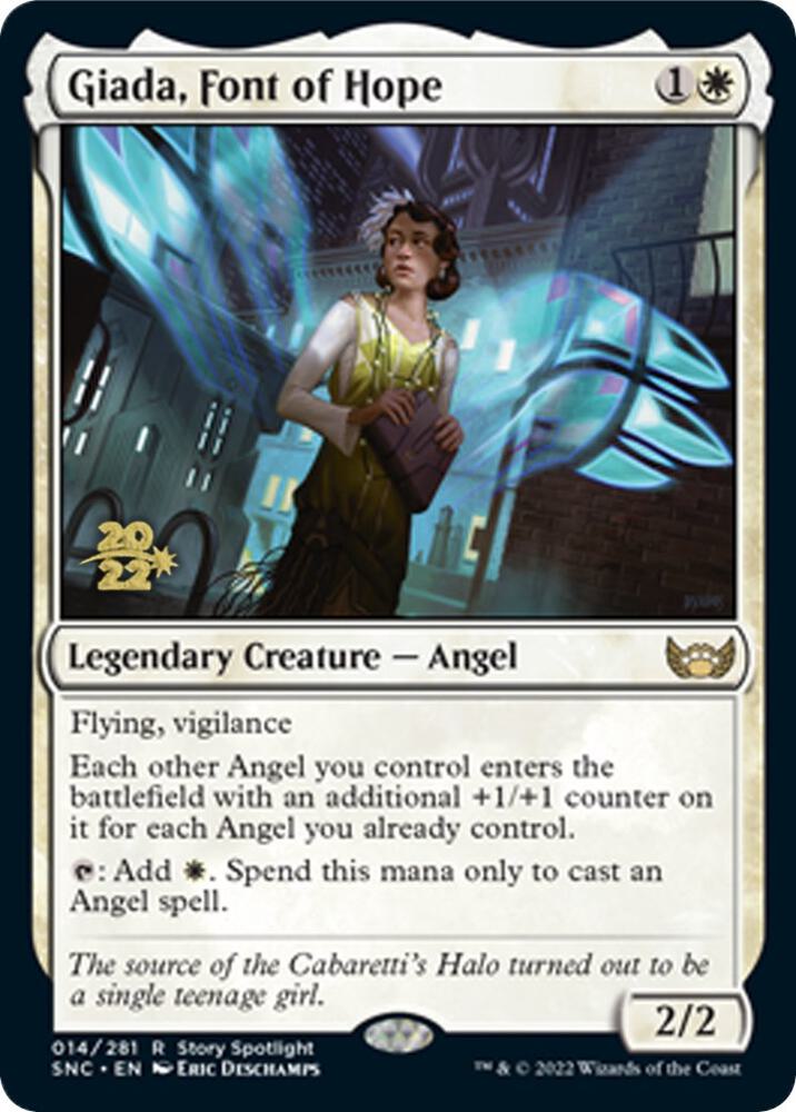 Giada, Font of Hope [Streets of New Capenna Prerelease Promos]