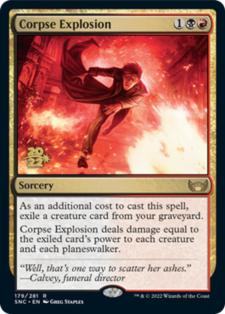 Corpse Explosion [Streets of New Capenna Prerelease Promos]