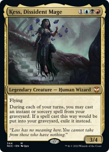 Kess, Dissident Mage [Streets of New Capenna Commander]