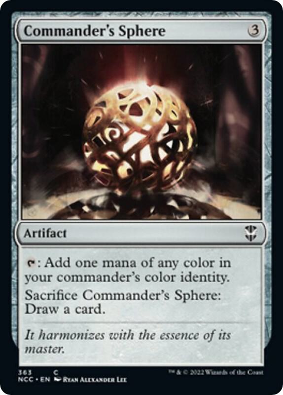 Commander's Sphere [Streets of New Capenna Commander]