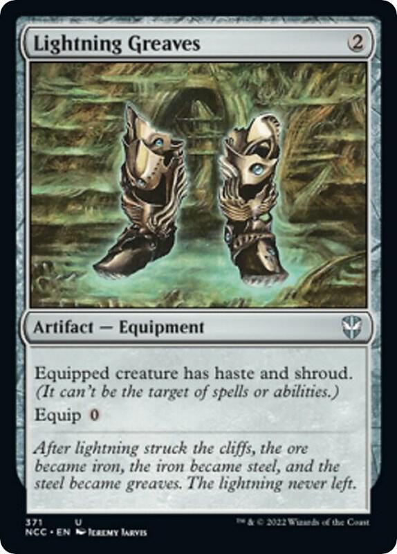 Lightning Greaves [Streets of New Capenna Commander]