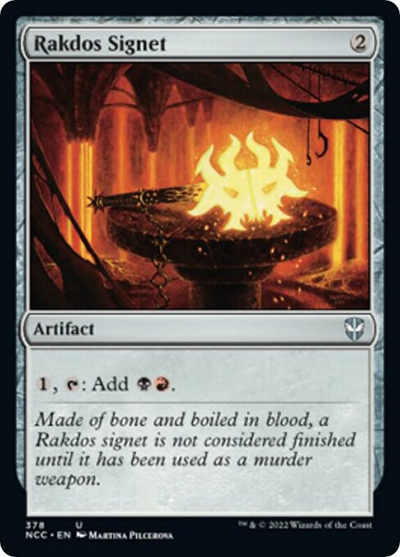 Rakdos Signet [Streets of New Capenna Commander]