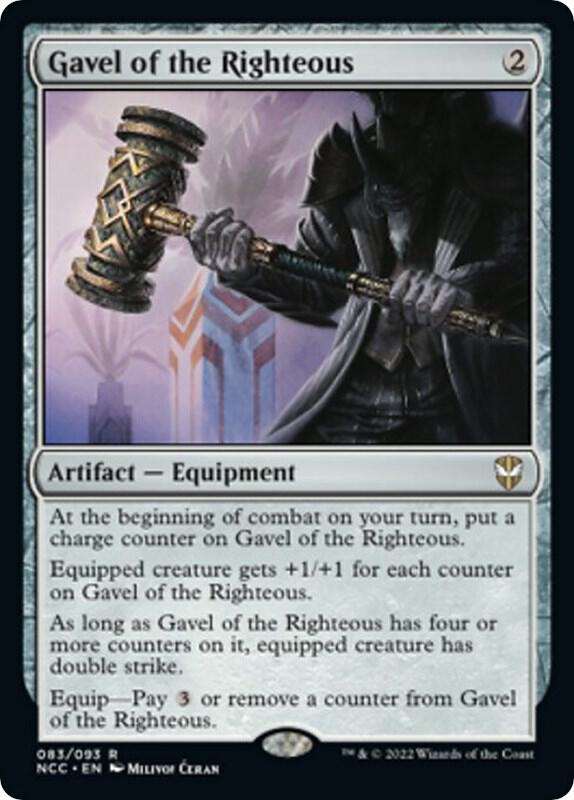 Gavel of the Righteous [Streets of New Capenna Commander]