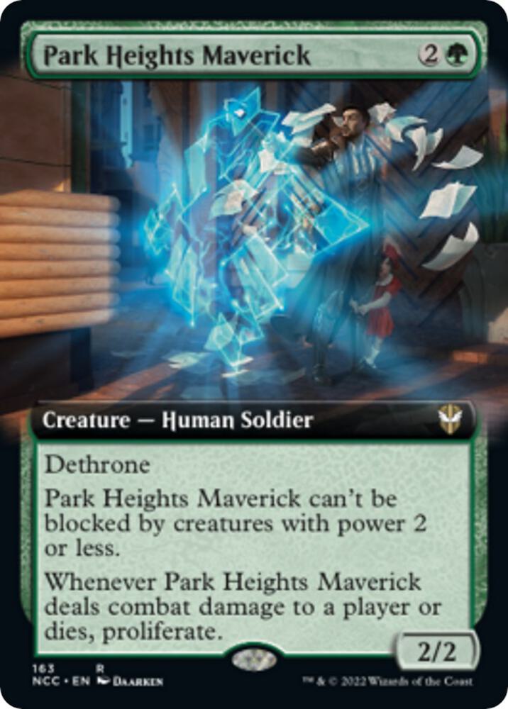 Park Heights Maverick (Extended Art) [Streets of New Capenna Commander]