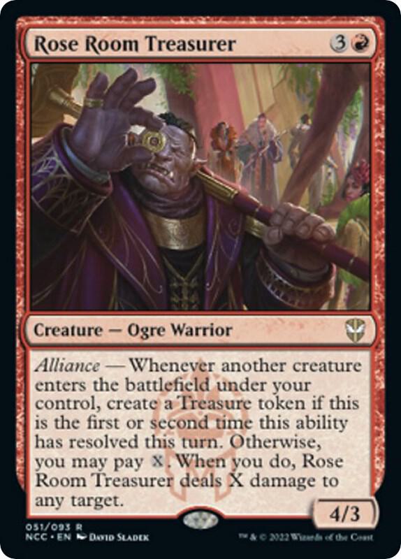 Rose Room Treasurer [Streets of New Capenna Commander]