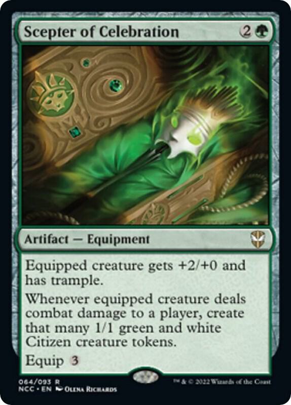 Scepter of Celebration [Streets of New Capenna Commander]