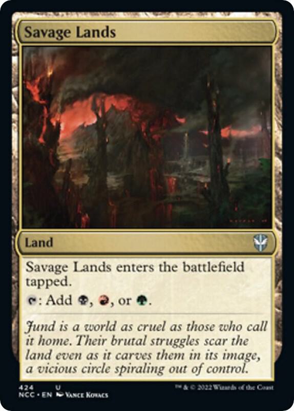 Savage Lands [Streets of New Capenna Commander]