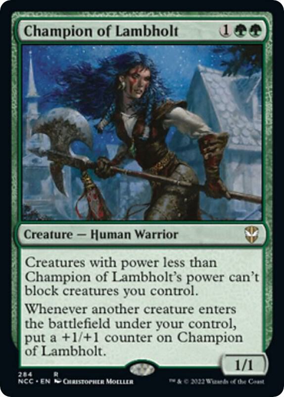 Champion of Lambholt [Streets of New Capenna Commander]