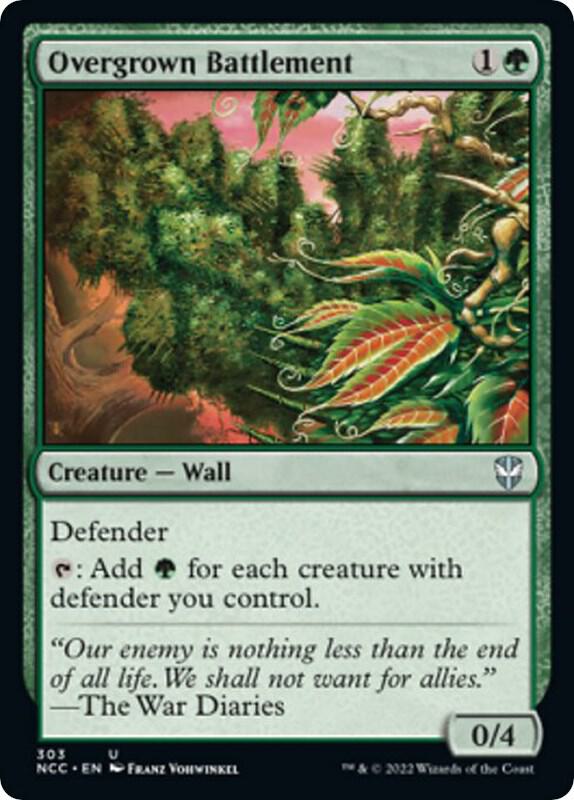 Overgrown Battlement [Streets of New Capenna Commander]