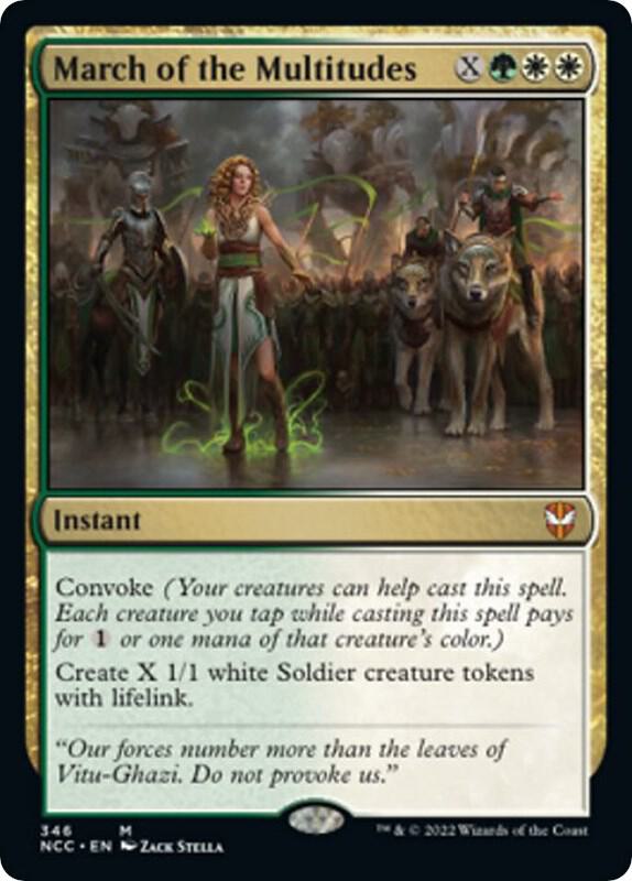 March of the Multitudes [Streets of New Capenna Commander]