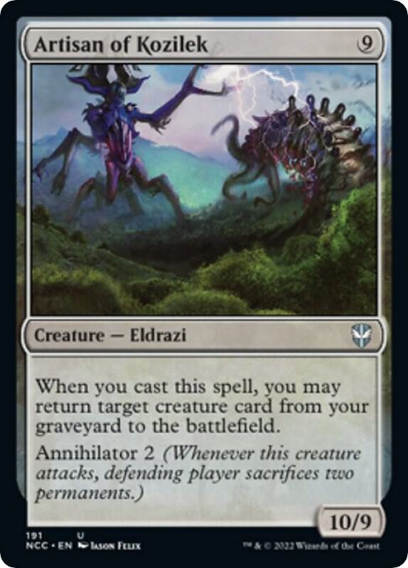 Artisan of Kozilek [Streets of New Capenna Commander]