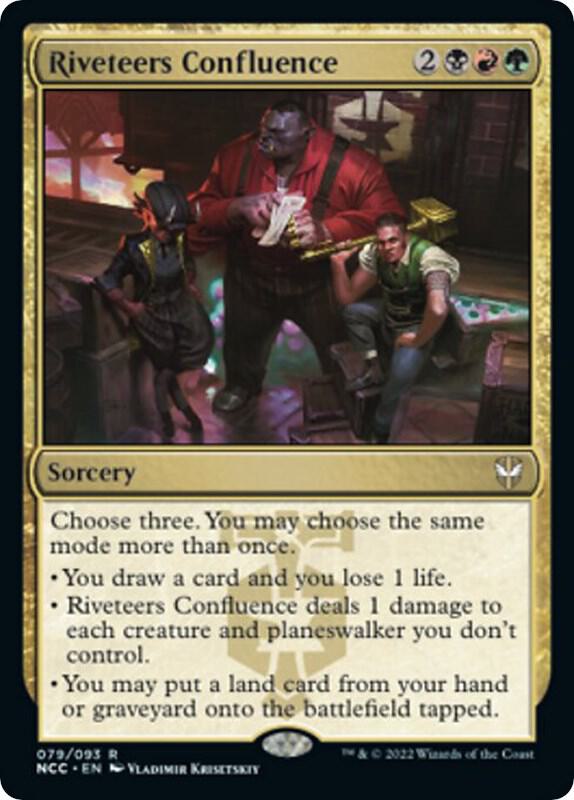 Riveteers Confluence [Streets of New Capenna Commander]