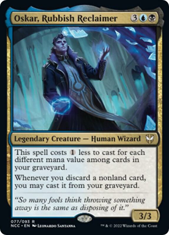 Oskar, Rubbish Reclaimer [Streets of New Capenna Commander]