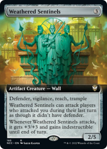 Weathered Sentinels (Extended Art) [Streets of New Capenna Commander]