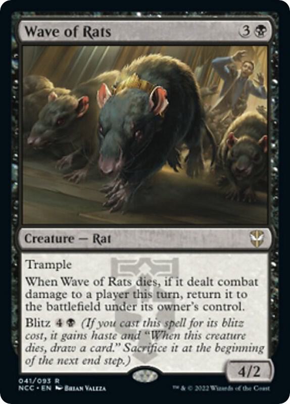 Wave of Rats [Streets of New Capenna Commander]