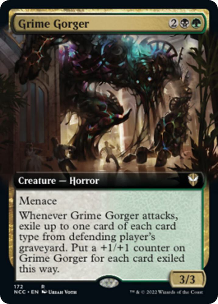 Grime Gorger (Extended Art) [Streets of New Capenna Commander]