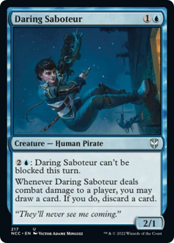 Daring Saboteur [Streets of New Capenna Commander]