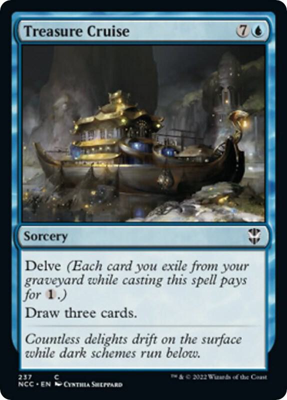 Treasure Cruise [Streets of New Capenna Commander]