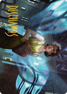 Giada, Font of Hope 1 Art Card (Gold-Stamped Signature) [Streets of New Capenna Art Series]