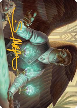 Speakeasy Server Art Card (Gold-Stamped Signature) [Streets of New Capenna Art Series]