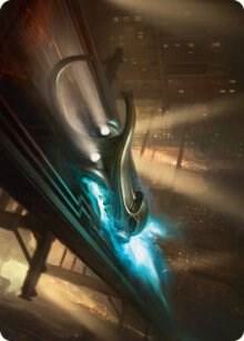 Run Out of Town Art Card [Streets of New Capenna Art Series]
