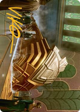 Capenna Express Art Card (Gold-Stamped Signature) [Streets of New Capenna Art Series]
