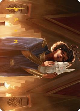 Cormela, Glamour Thief Art Card (Gold-Stamped Signature) [Streets of New Capenna Art Series]