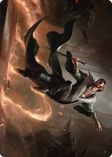Fleetfoot Dancer Art Card [Streets of New Capenna Art Series]