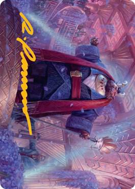 Jetmir, Nexus of Revels 1 Art Card (Gold-Stamped Signature) [Streets of New Capenna Art Series]