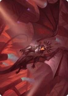 Ziatora, the Incinerator Art Card [Streets of New Capenna Art Series]