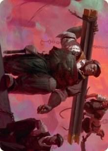 The Beamtown Bullies Art Card [Streets of New Capenna Art Series]