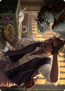 Bennie Bracks, Zoologist Art Card [Streets of New Capenna Art Series]