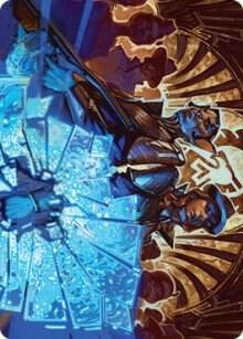 Contractual Safeguard Art Card [Streets of New Capenna Art Series]